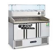 Bàn mát salad 3 cửa Coolmes S903PZ - 390L