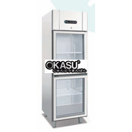Tủ mát 2 cánh kính đứng Coolmes S0.5G2