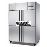Tủ đông 4 cánh đứng inox Coolmes F4
