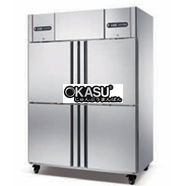 Tủ đông mát 4 cánh inox Coolmes RF4