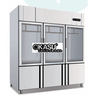 Tủ mát 3 cánh kính đứng Coolmes R6H