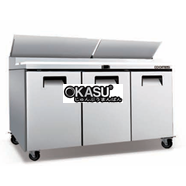 Bàn Salad 3 cửa Coolmes ASUB-72-P27