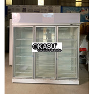 Tủ mát 3 cánh kính 