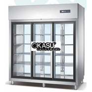 Tủ mát 3 mặt kính trước sau Coolmes S1.6G6-STP