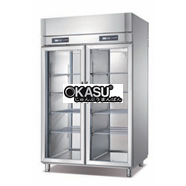 Tủ mát kính đôi trước sau Coolmes S1.0G4-ST