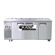 Bàn mát salad 1m8 Happys HWA-1800S-H half khay