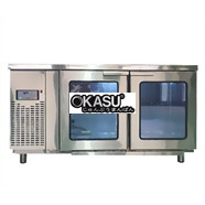 Bàn mát cánh kính Happys có quạt HWA-1500TRGN 1m5