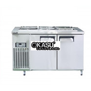 Bàn mát salad 1m5 Happys HWA-1500S-F full khay