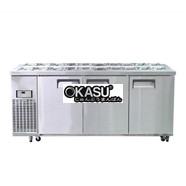 Bàn mát salad 1m8 Happys HWA-1800S-F full khay