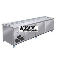 Bàn mát salad sandwich 3 cánh Berjaya BS 3D/SSCF8/Z 2m4