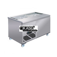 Bàn mát salad sandwich 1 cánh Berjaya BS 1D/SSCF4/Z 1m2