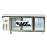 Bàn mát 3 cánh kính Snow Village PLO-35L2Q 1M8