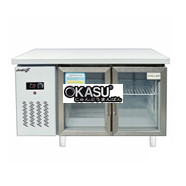 Bàn mát 2 cánh kính Snow Village PLO.18L2CBL 1M2