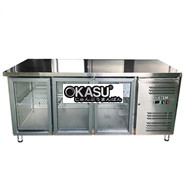 Bàn mát 3 cánh kính Kistem KIS-XFT17RG quạt gió