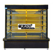 Tủ bánh kem kính vuông 5 tầng dàn lạnh trên Snow Village GB-500-4L-Z5 1M8