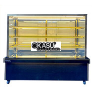 Tủ bánh kem kính vuông 4 tầng Snow Village GB-500-4L.Z4 1M8