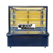 Tủ bánh kem kính vuông 4 tầng Snow Village GB-350-4L.Z4 1M5