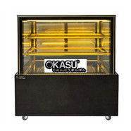 Tủ bánh kem kính vuông 3 tầng Snow Village GB-300-4L.Z 1M2 