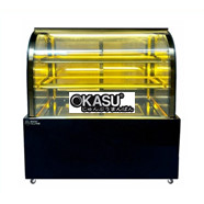 Tủ bánh kem kính cong 3 tầng Snow Village GB-300-4L 1M2