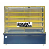 Tủ bánh kem kính vuông 5 tầng Snow Village GB-500-4L.Z5 1M8