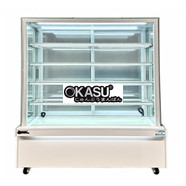 Tủ bánh kem kính vuông 5 tầng Snow Village GB-350-4L.Z5 1M5