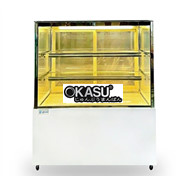 Tủ bánh kem 3 tầng kính vuông Lightcool DG-900Z 0.9M