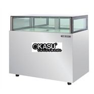 Tủ bánh kem kính vuông 1 tầng Berjaya RDS-M-12 1M2