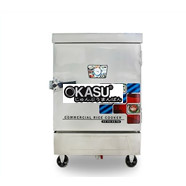 Tủ hấp cơm công nghiệp 6 khay dùng điện 