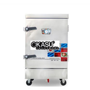 Tủ hấp cơm công nghiệp 8 khay dùng điện