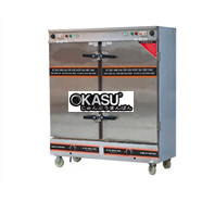 Tủ nấu cơm Vinaki 24 khay dùng điện gas kết hợp 24KDG