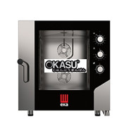 Lò nướng hấp đa năng điều khiển cơ 6 khay Eka MKF 664 S 