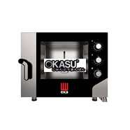 Lò nướng hấp đa năng điều khiển cơ 4 khay Eka MKF 464 S