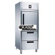 Tủ mát 1 cánh 2 ngăn inox Kolner KN-PW8U1HN