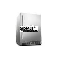 Tủ mát mini bar cánh inox Kolner KNC-130WS