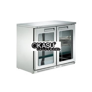 Tủ mát mini bar 2 cánh Kolner MG50L2W (Quạt gió)