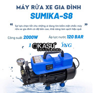Máy rửa xe cao áp SUMIKA S8
