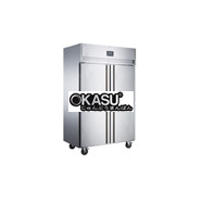 Tủ mát 4 cánh inox Kolner NKC1.2L4WGN (Làm lạnh quạt gió)