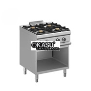  Bếp âu 4 họng dùng gas có chân MFB77AXL