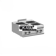 Bếp điện 4 họng vuông đặt bàn MPQ77T