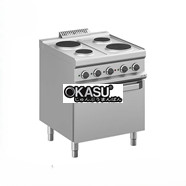 Bếp điện 4 họng tròn có lò nướng dùng điện MPR77FE