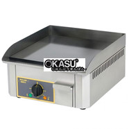 Bếp chiên bề mặt dùng điện với tâm thép tráng men 1 vùng nấu - đặt bàn ROLLER GRILL PSR 400 EE
