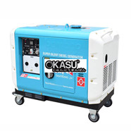 Máy Phát Điện Chạy Dầu 7Kw Bamboo BMB8500EAT Tủ ATS