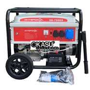 Máy Phát Điện Chạy Xăng 6Kw INTERSKOL EB-7500E