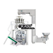 Vật liệu dạng hạt Máy đóng gói dọc