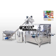 Vật liệu bột Máy đóng gói quay