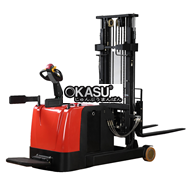 Xe nâng Pallet điện 1.5 tấn, 2 tấn chiều cao nâng 3M, 4M, 5M, 6M Kusami 