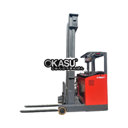 Xe nâng điện 2 – 2.5 tấn, tầm cao 8M – 12M, cột nâng 3 tầng Kusami KSM20A