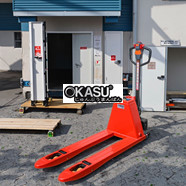 Xe nâng với pin lithium điện Pallet xe tải và Stacker Kusami KSM-15E