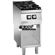 Bếp âu 2 họng trên quầy mở dùng gas ANGELO PO 0S1FA0