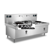 Bếp á 2 họng công nghiệp MANTRU.E ZC2-C5040A-W2